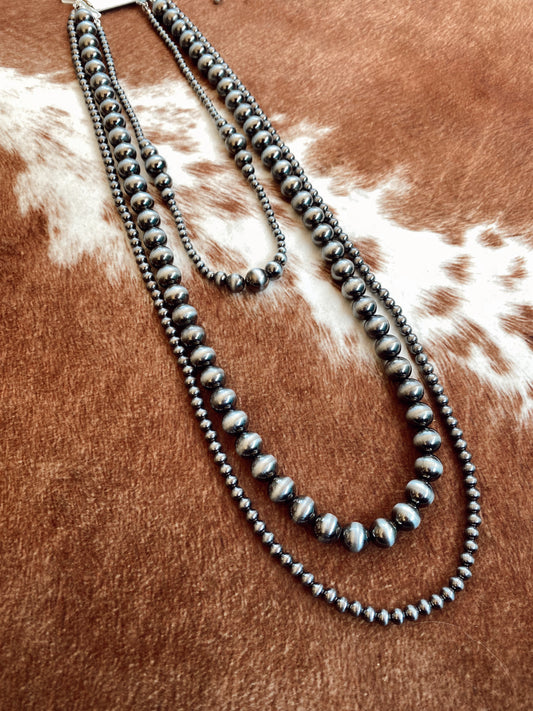 Becca Dawn Beaded 3 Layer Necklace