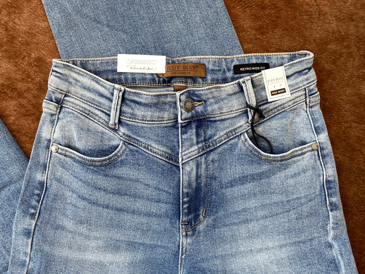 Judy Blue Retro Wide Fit Jeans