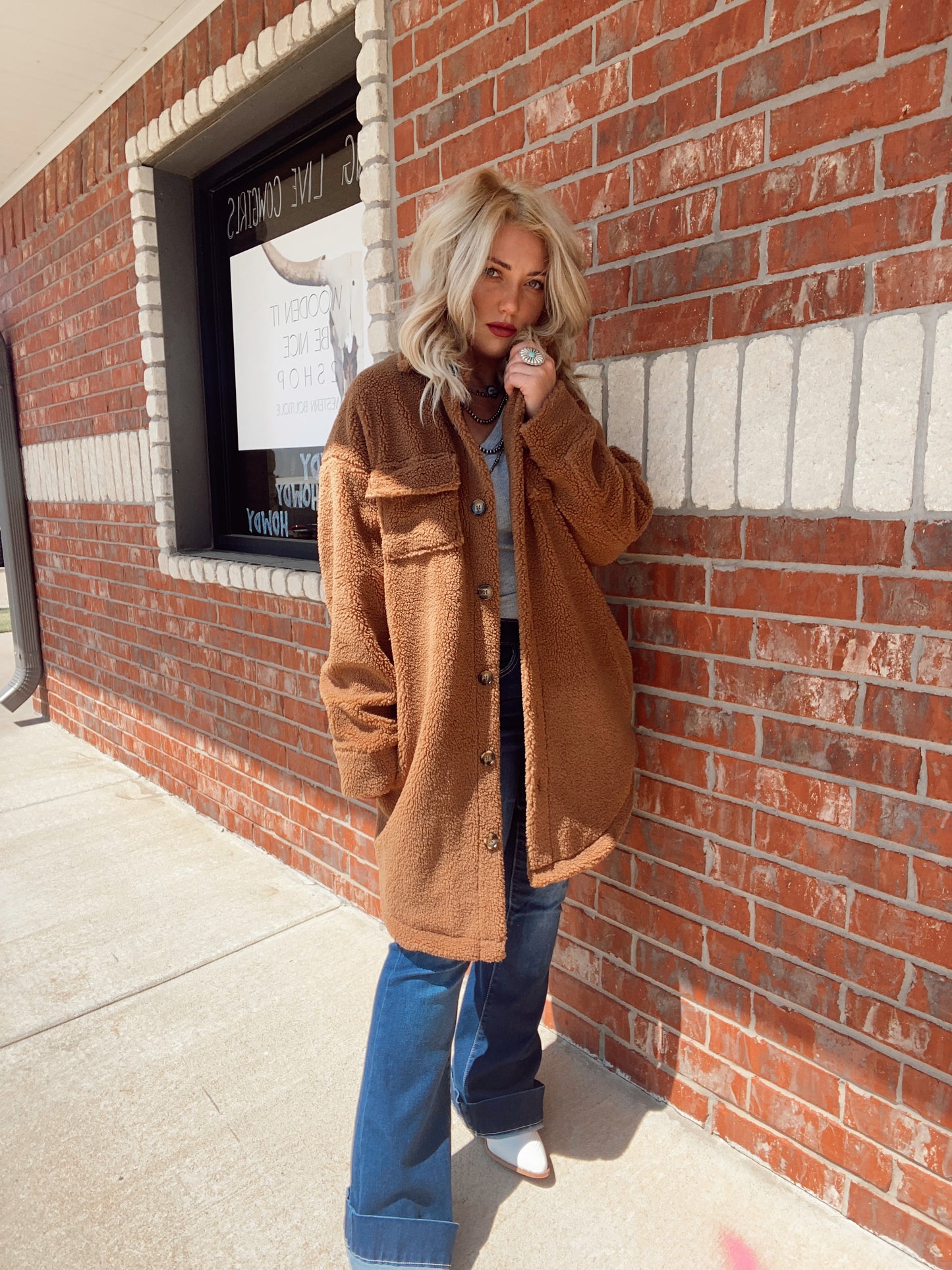 Teddy Bear Oversize Jacket