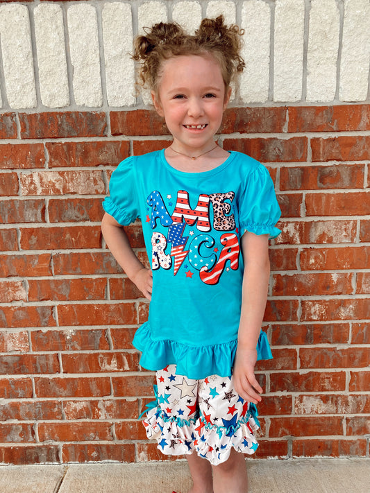 American Ruffle Outfit