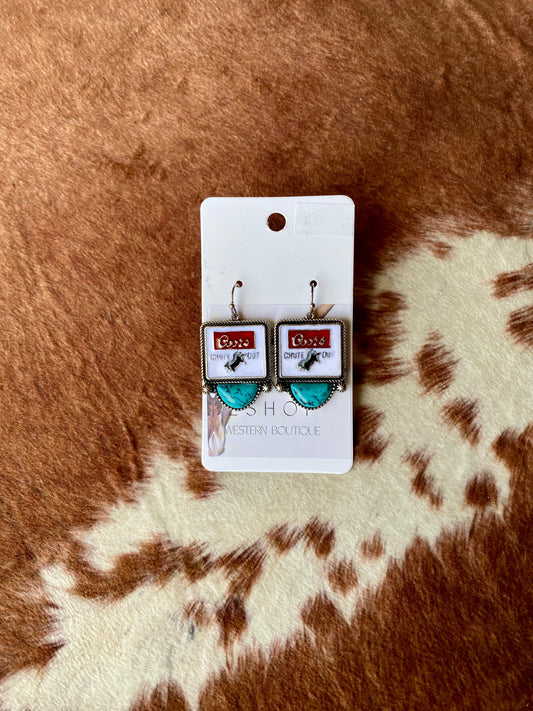 Coors “Chute Out” Earrings