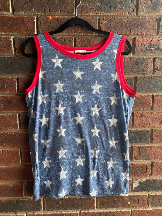 All Over Star Print Tank