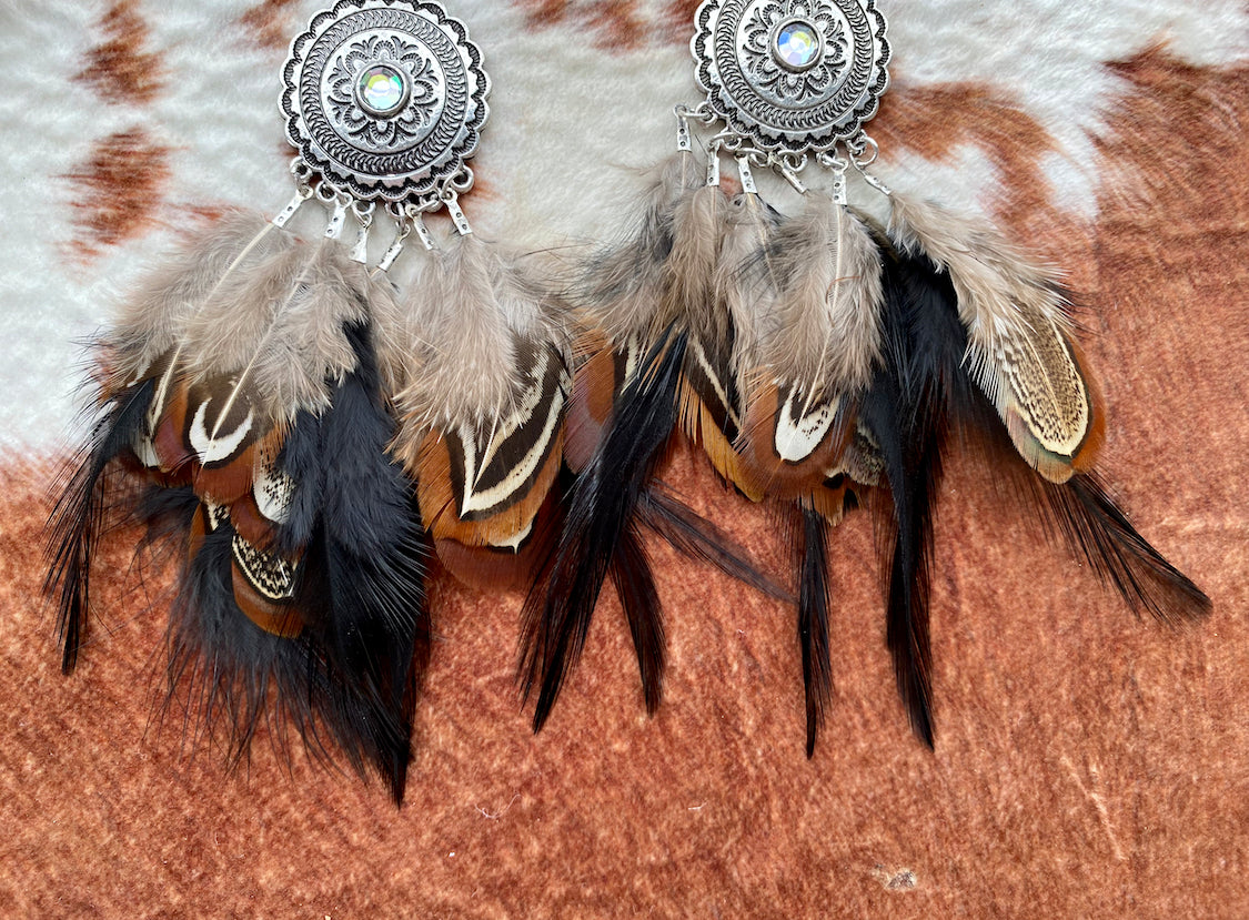 Feather Earrings