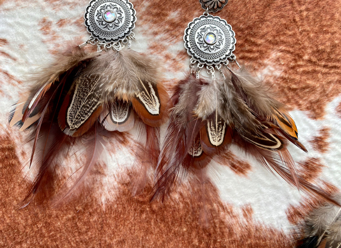 Feather Earrings