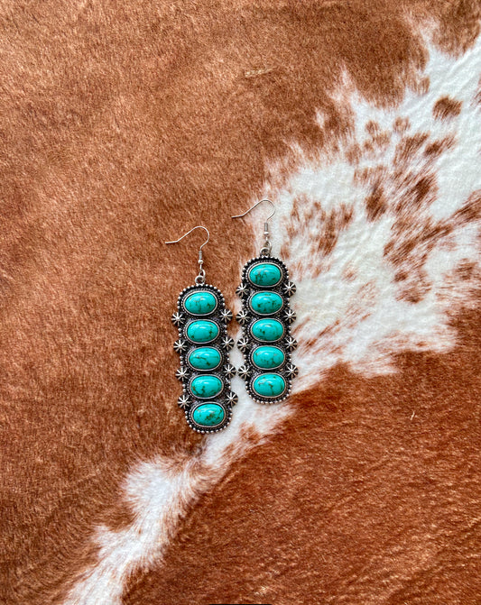 Oversized Western Star Earrings