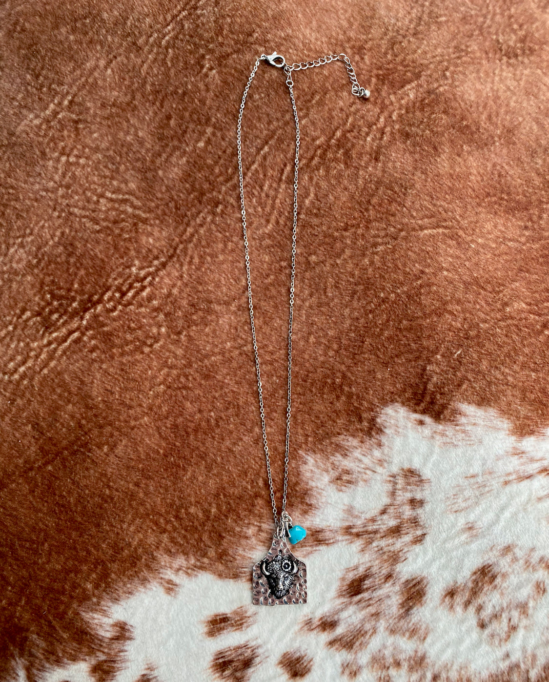 Buffalo Pendant Necklace