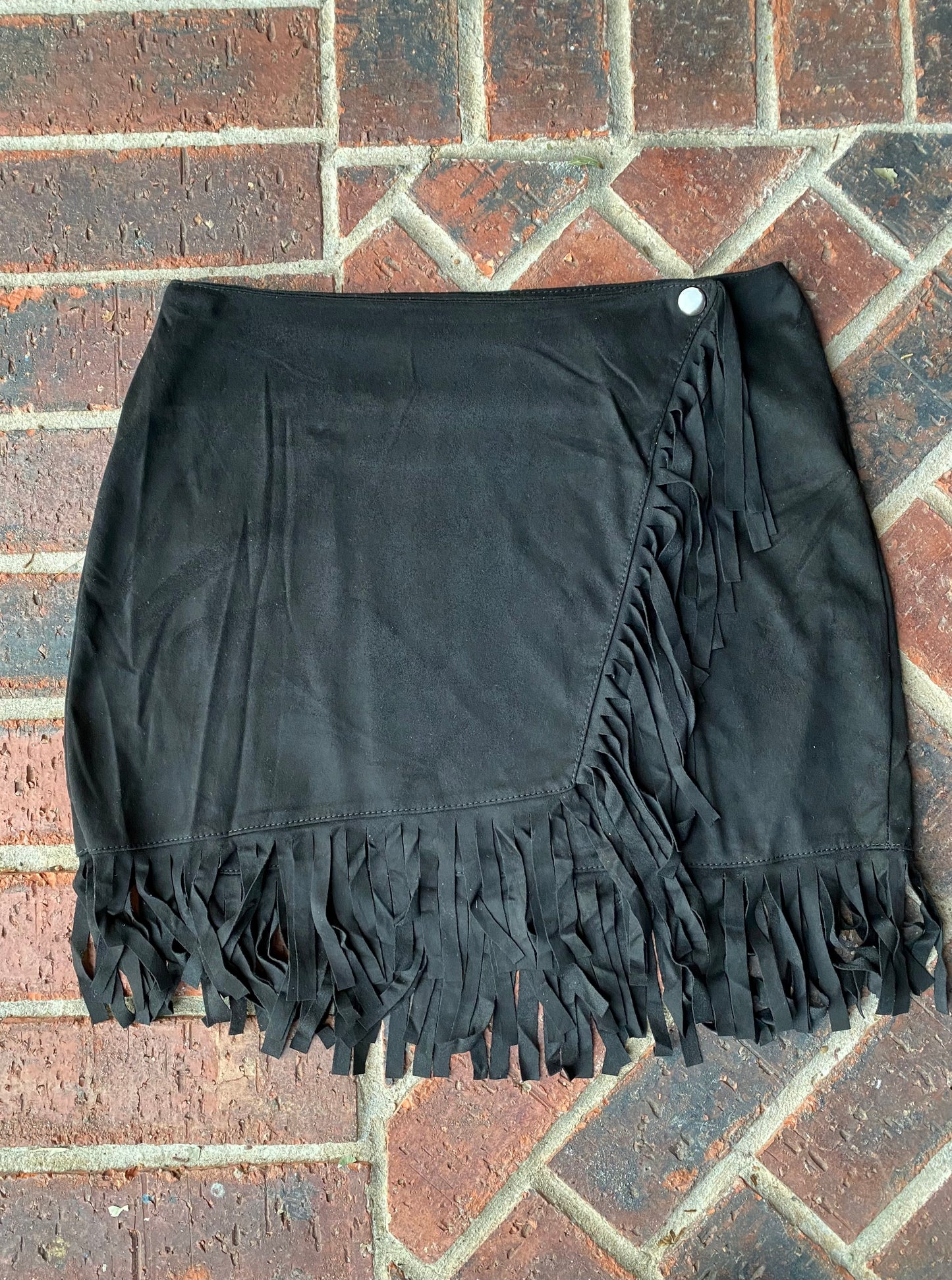 Suede Mini Skirt